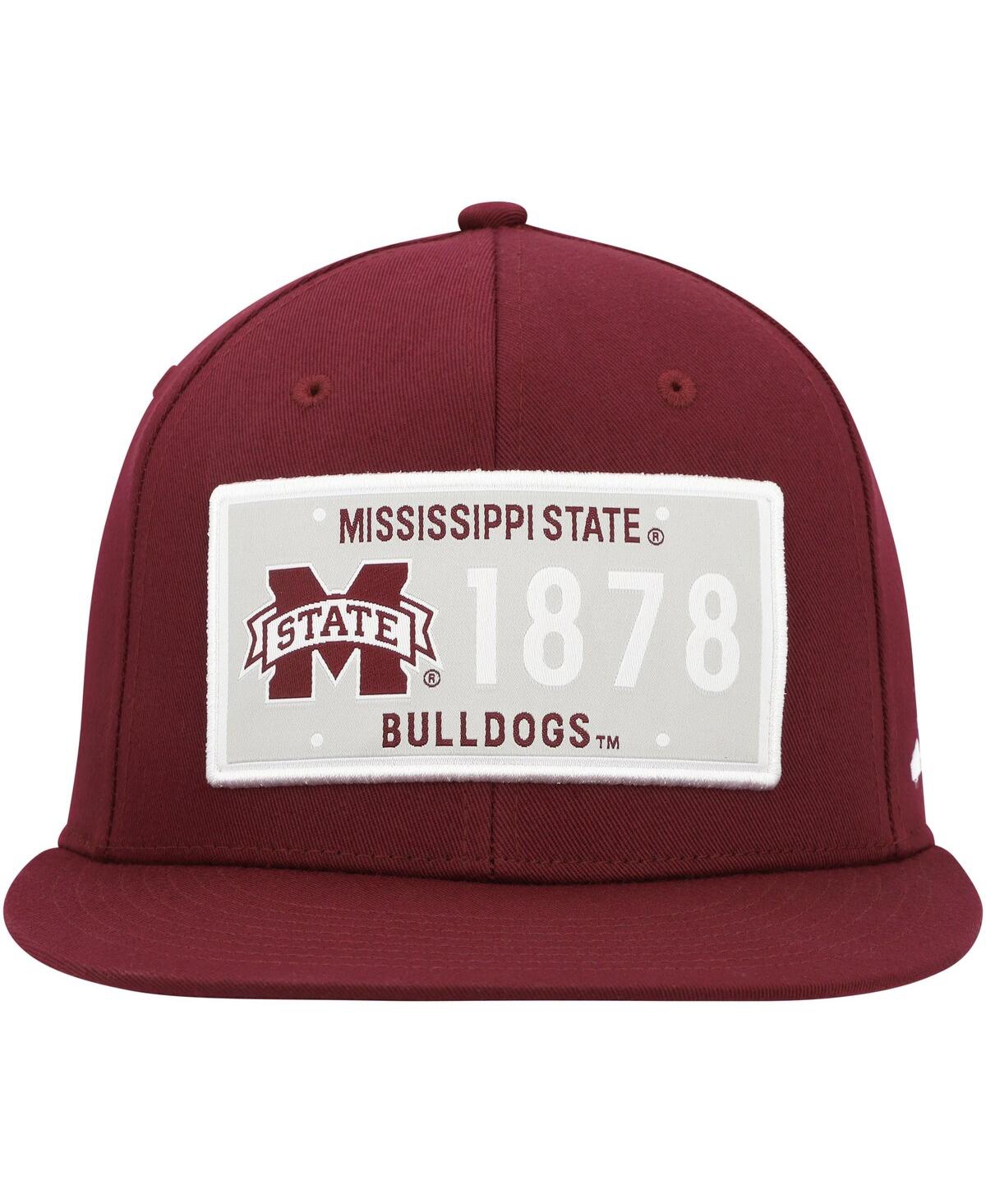 Shop Adidas Originals Men's Adidas Maroon Mississippi State Bulldogs Established Snapback Hat