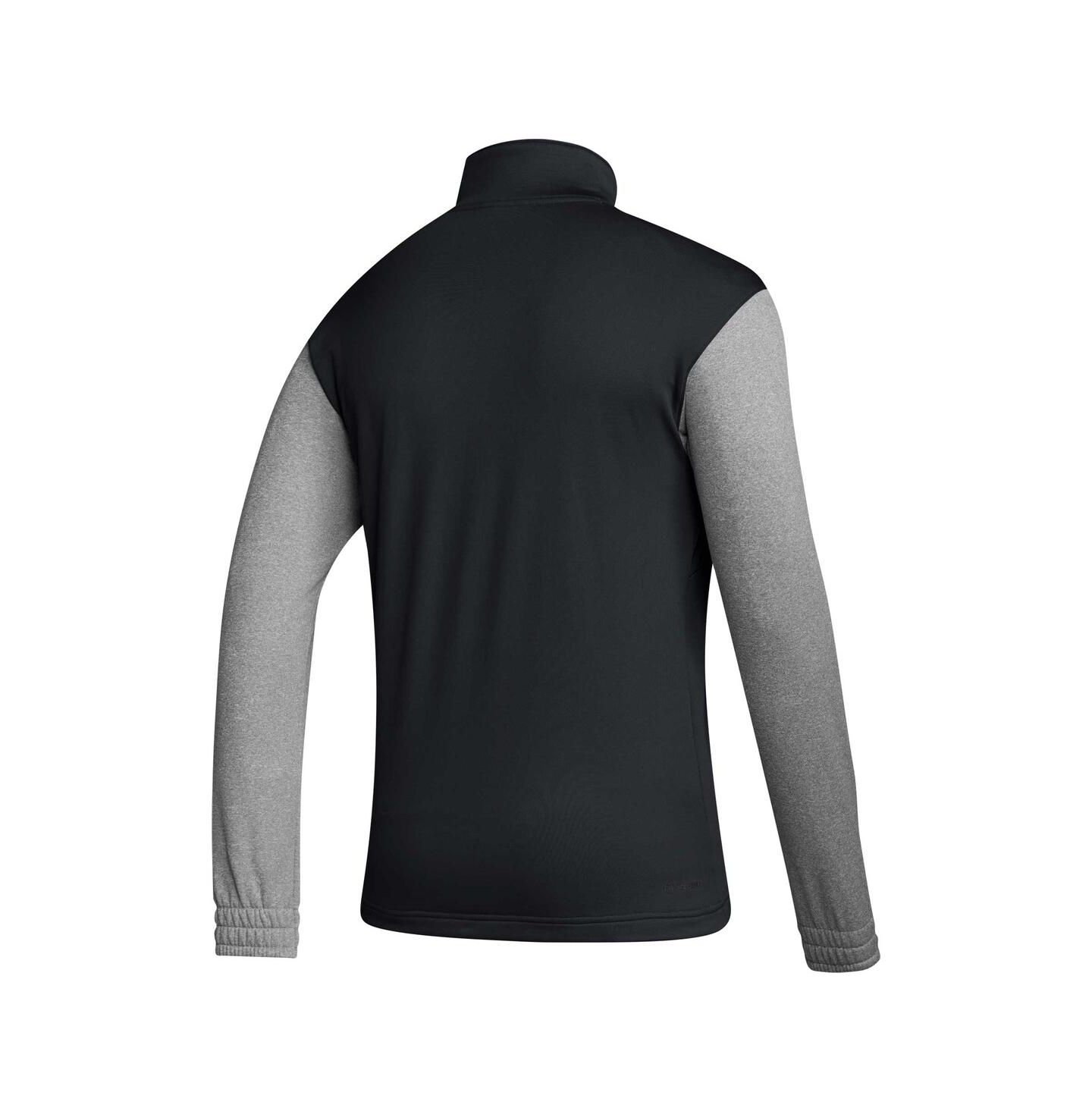 Мужской топ adidas Men's Black Texas A&M Aggies Sideline Aeroready Half-Zip Top — фото 3