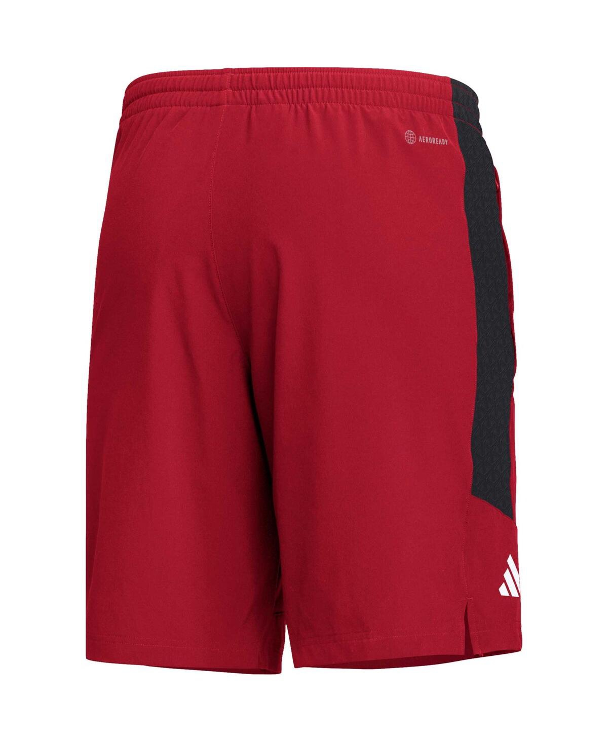 Shop Adidas Originals Men's Adidas Scarlet Rutgers Scarlet Knights Aeroready Shorts