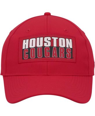 Men's Red Houston Cougars Positraction Snapback Hat