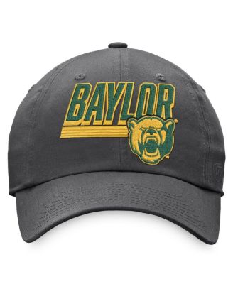 Men's Charcoal Baylor Bears Slice Adjustable Hat