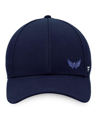 Women's Navy Washington Capitals Authentic Pro Road Structured Adjustable Hat