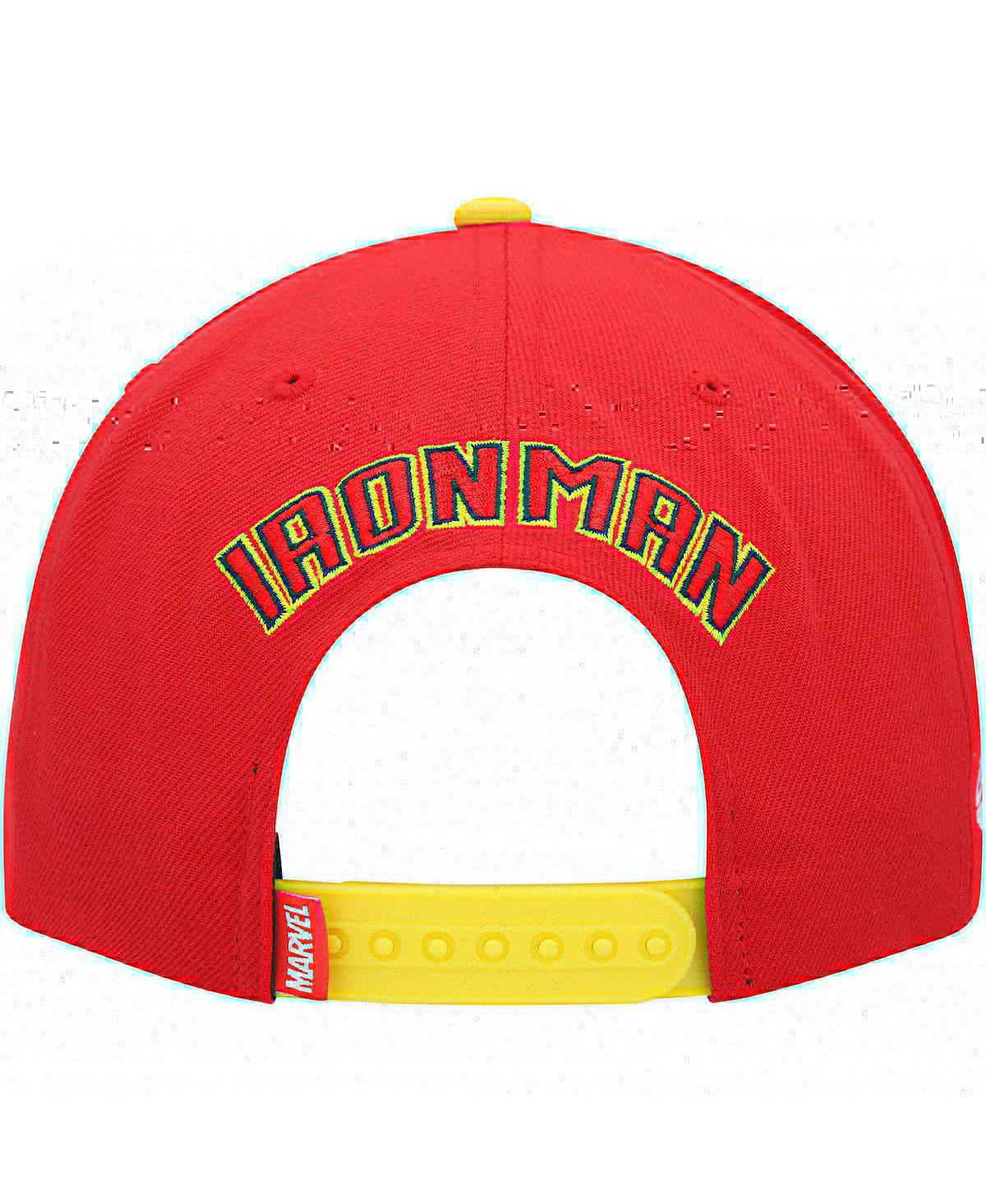 Shop Marvel Men's  Red Iron Man Snapback Hat