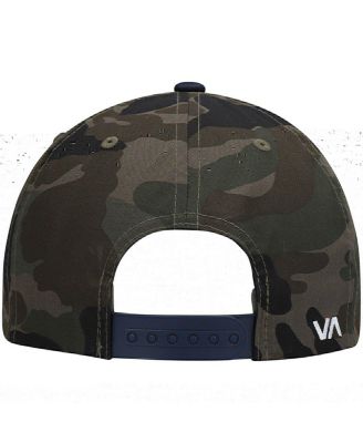 Big Boys and Girls Camo, Navy Twill Snapback Hat