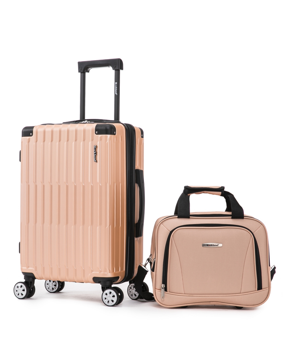 Rockland Napa Valley Luggage Set, 2 Piece In Champagne