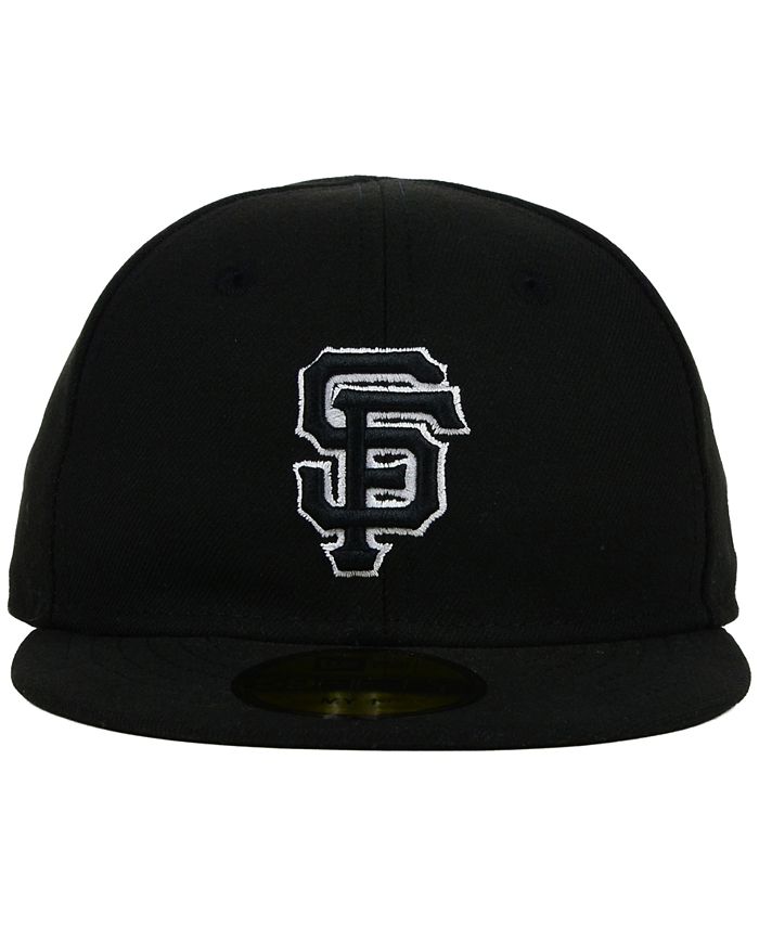 New Era Kids' San Francisco Giants Black and White 59FIFTY Cap ...