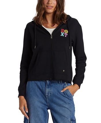 Juniors black zip up hoodie 2025