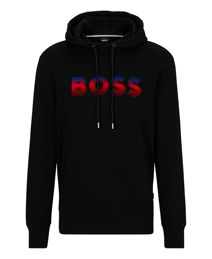 Hugo Boss Men's Degrade Logo RegularFit Hoodie Macy's