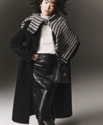 GOLD-TONE THIN HOOP EARRINGS, 1.6"