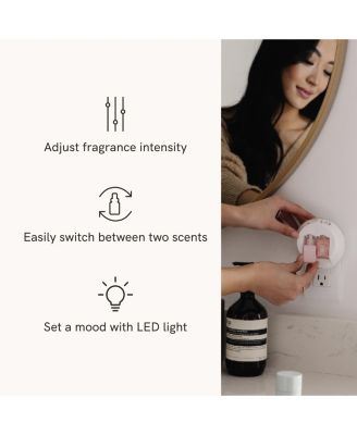 and Votivo - Clean Crisp White - Fragrance for Smart Home Air Diffusers - Room Freshener - Aromatherapy Scents for Bedrooms & Living Rooms - 2 Pack