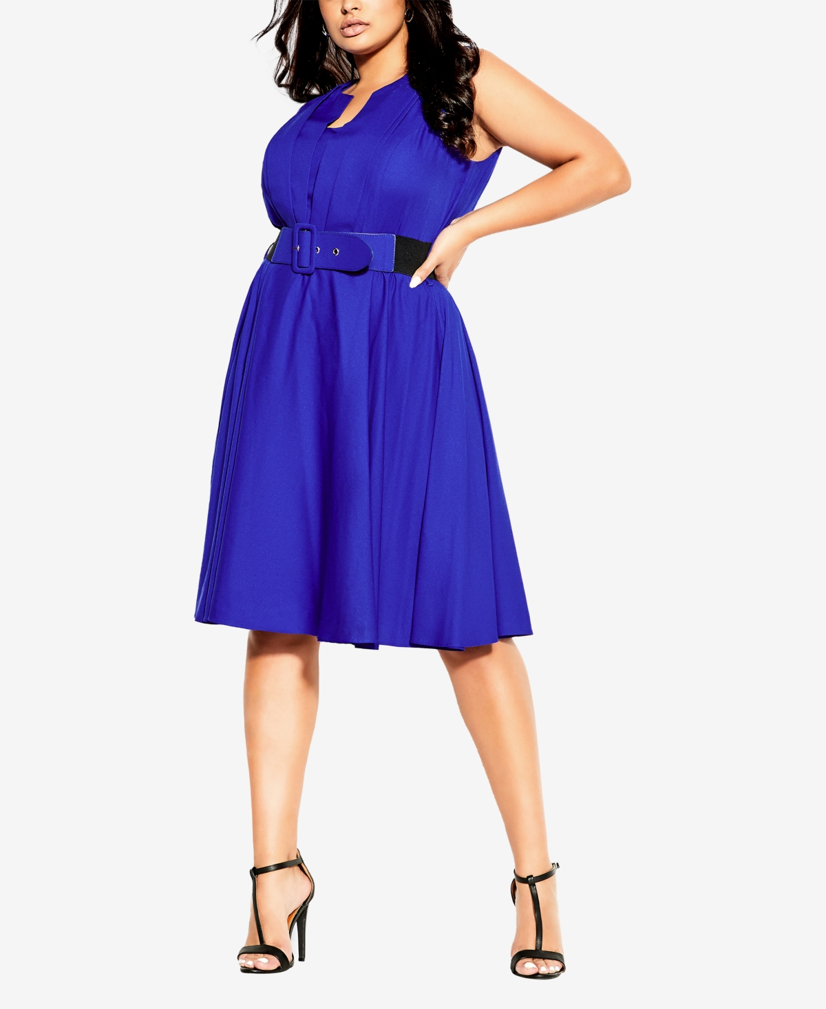 City Chic Women's Trendy Plus Size Vintage-Like Veronica Dress
