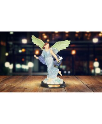 10"H Archangel Gabriel Statue The Messenger Angel Holy Figurine Religious Decoration Home Decor Perfect Gift for House Warming, Holidays and Birthdays