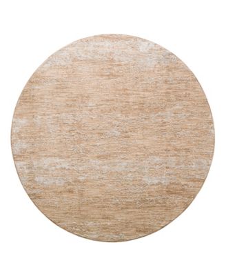 Masterpiece High-Low MPC-2318 7'10" x 7'10" Round Area Rug