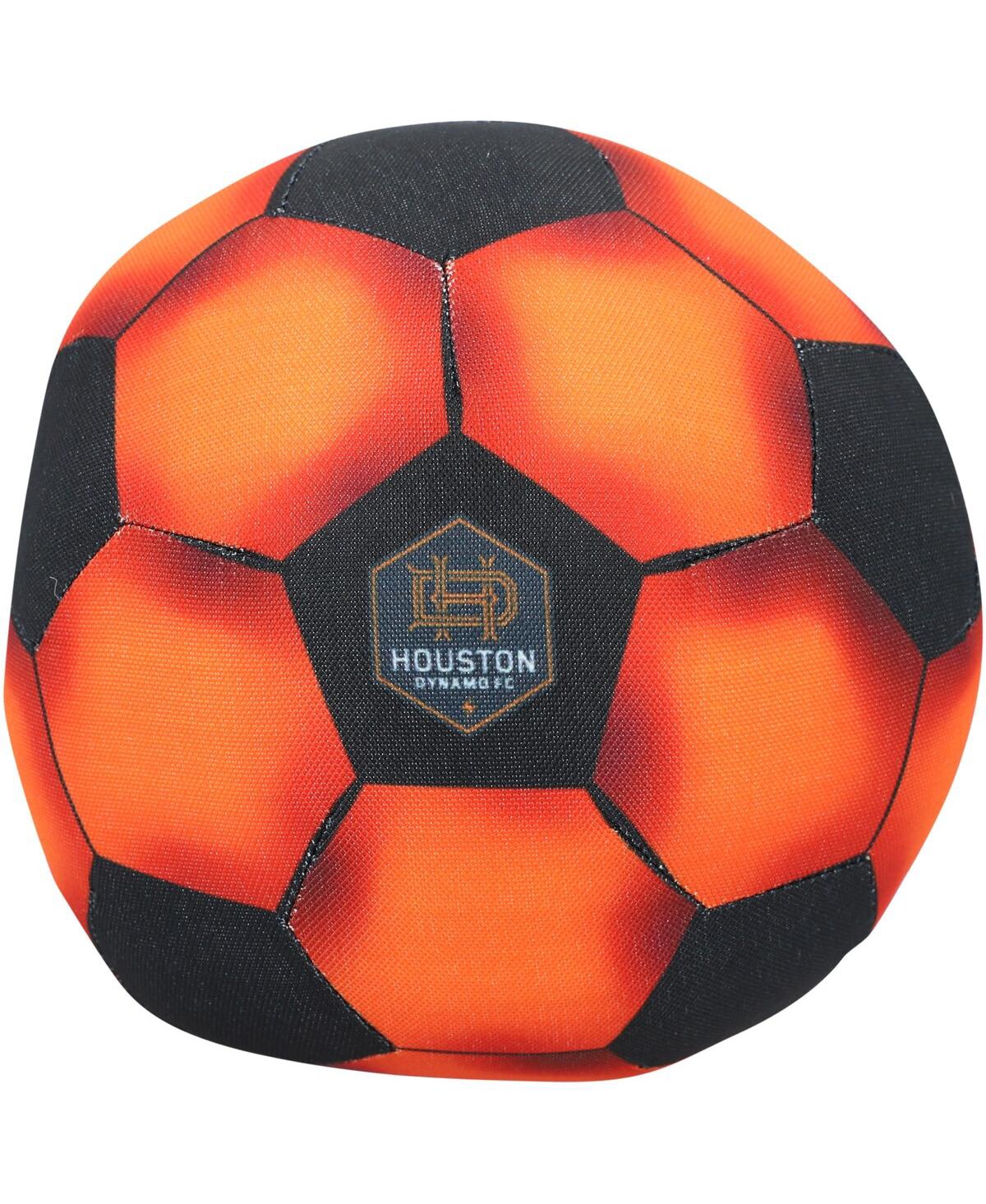 Houston Dynamo Fc Soccer Ball Plush Dog Toy - Orange