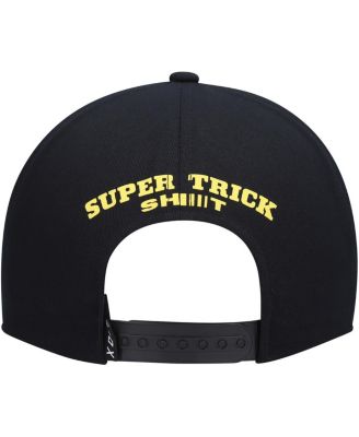 Men's Black Super Trik Snapback Hat