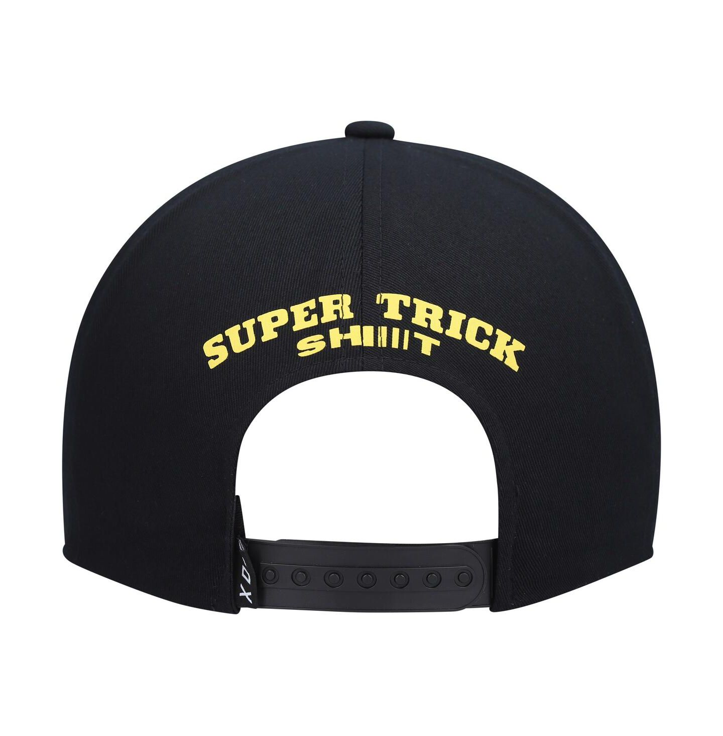 Мужская кепка Fox Black Super Trik Snapback Hat — фото 5
