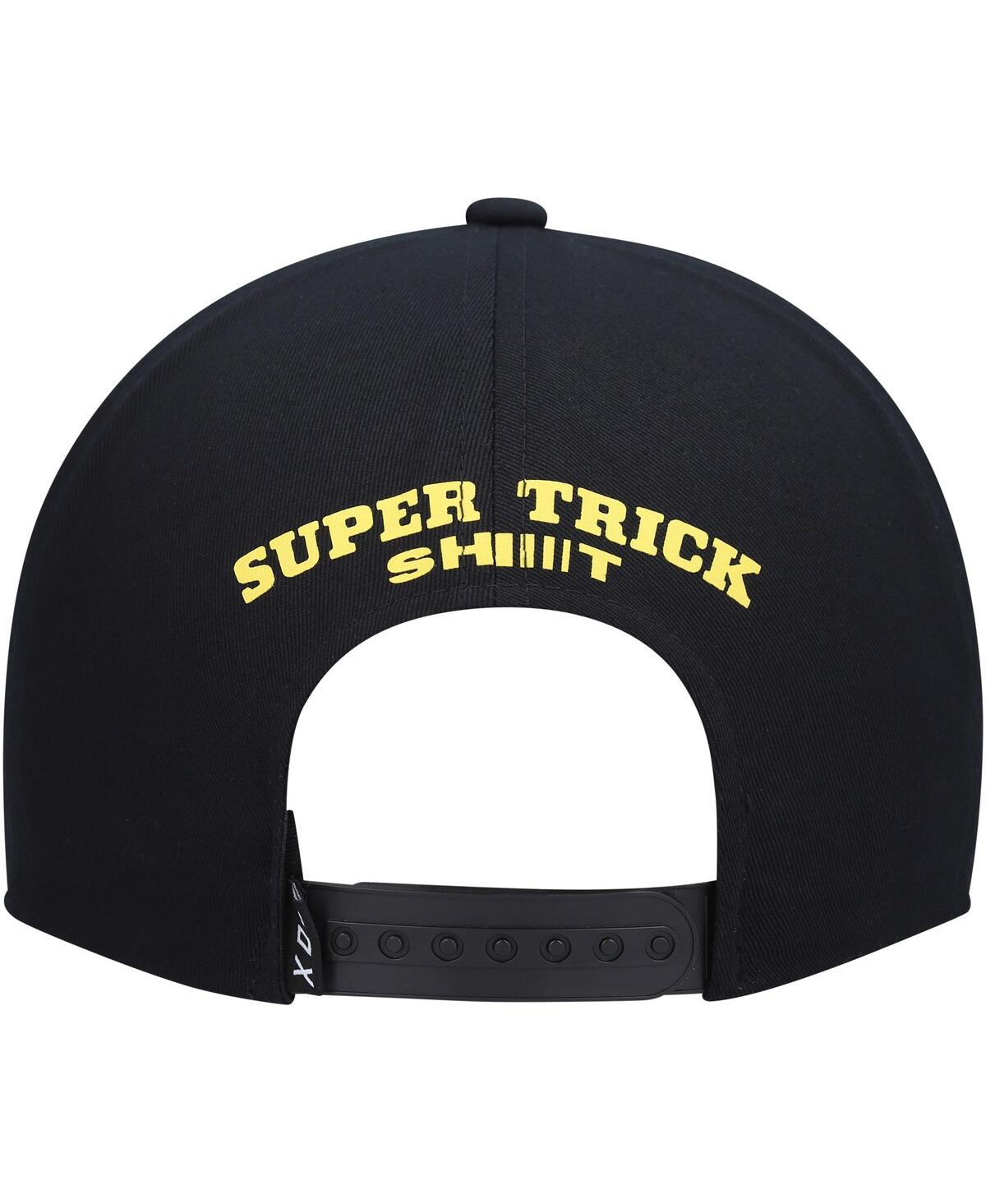 Shop Fox Men's Black  Super Trik Snapback Hat