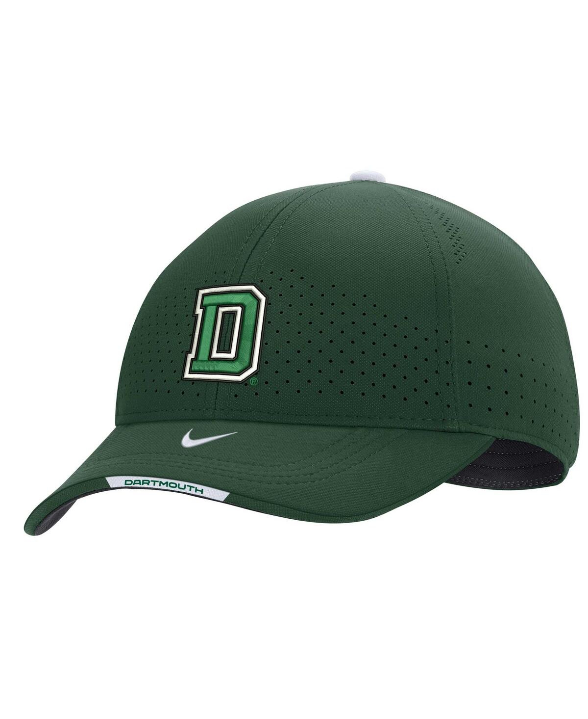 Nike Men's  Green Dartmouth Big Green 2022 Sideline Classic99 Swoosh Performance Flex Hat