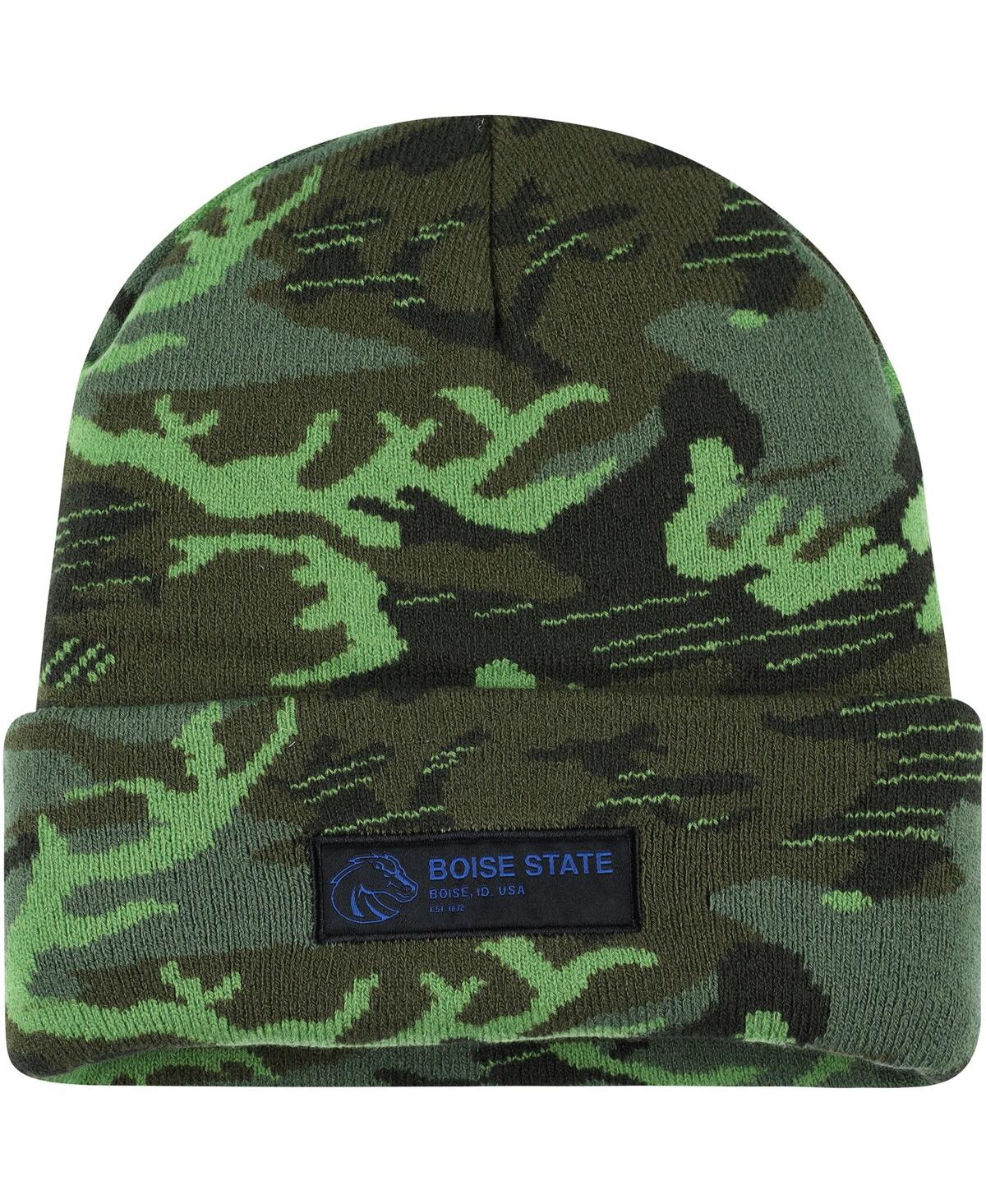 Nike Men's  Camo Boise State Broncos Veterans Day Cuffed Knit Hat