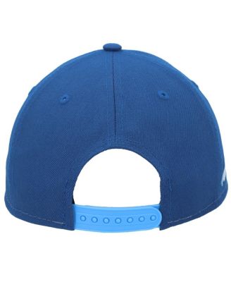 Men's Light Blue, Blue Kevin Harvick 9FORTY Busch Light Visor Streak Snapback Adjustable Hat