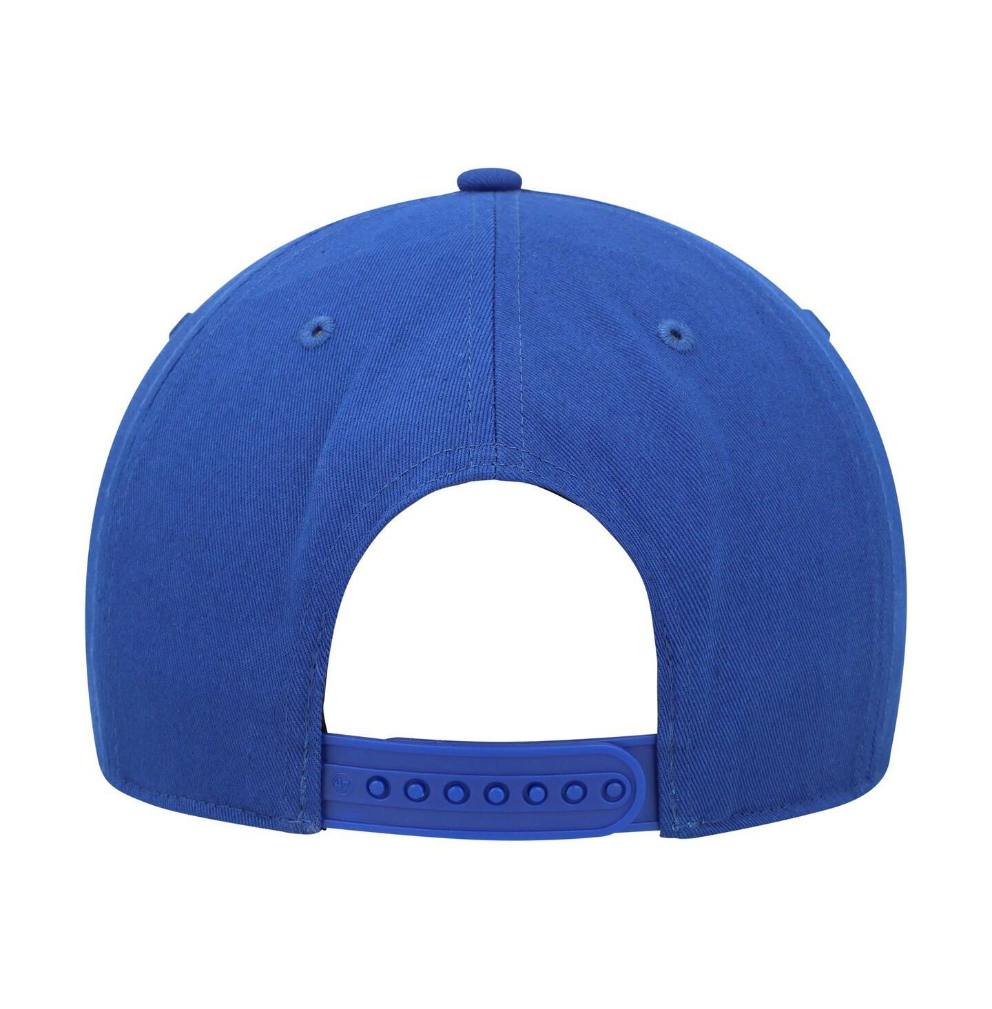 Мужская кепка '47 Brand Blue Dallas Mavericks Hitch Snapback Hat — фото 4