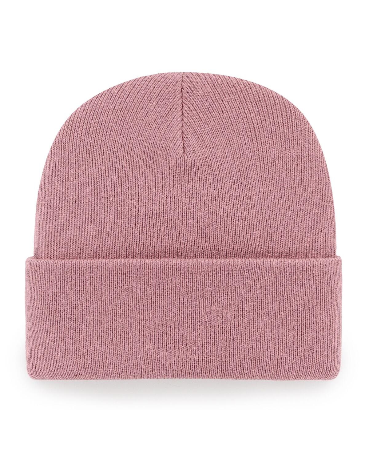 Women's '47 BrandCarolina Panthers Haymaker Cuffed Knit Hat - Pink