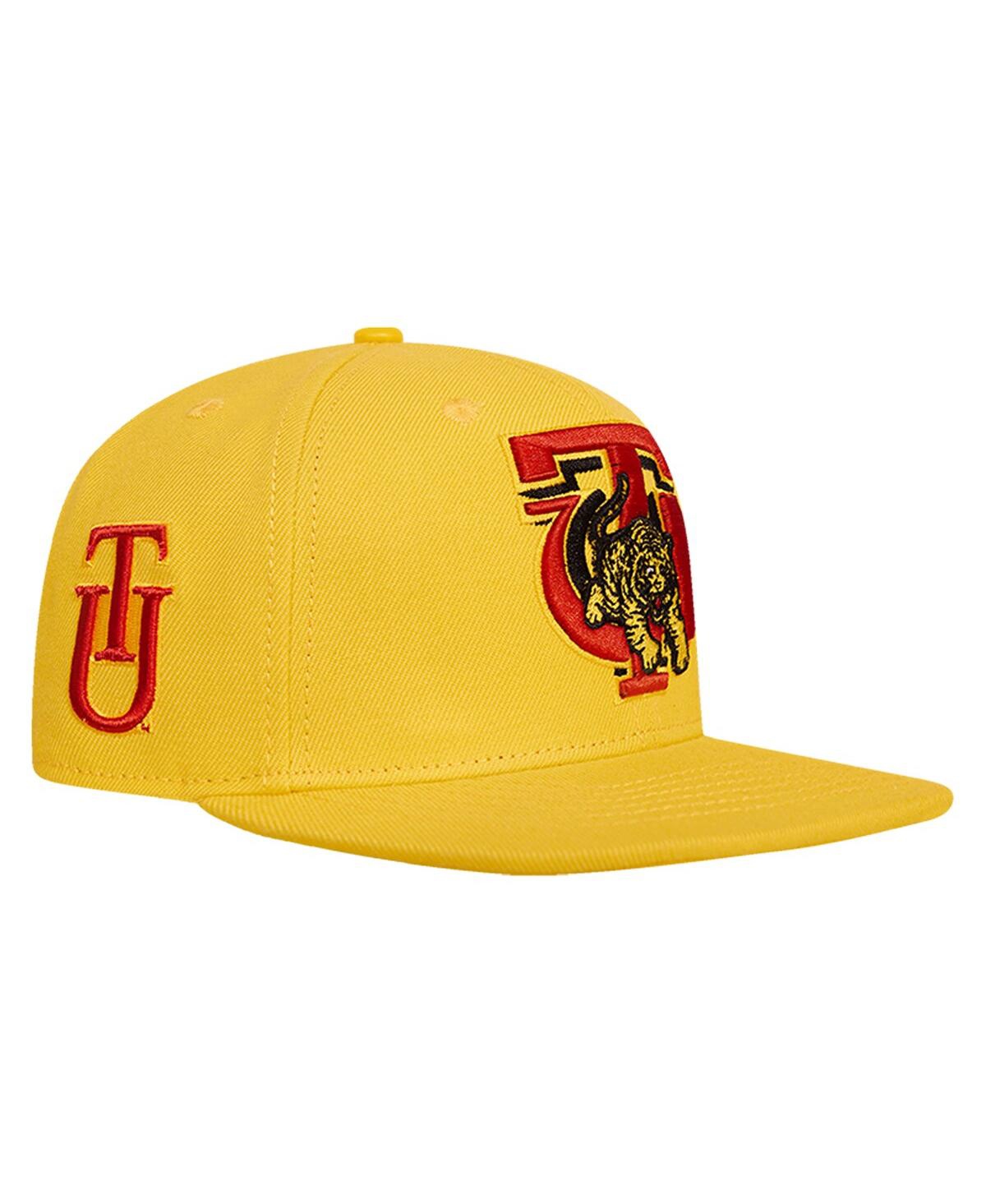 Pro Standard Men's  Gold Tuskegee Golden Tigers Evergreen Tu Snapback Hat