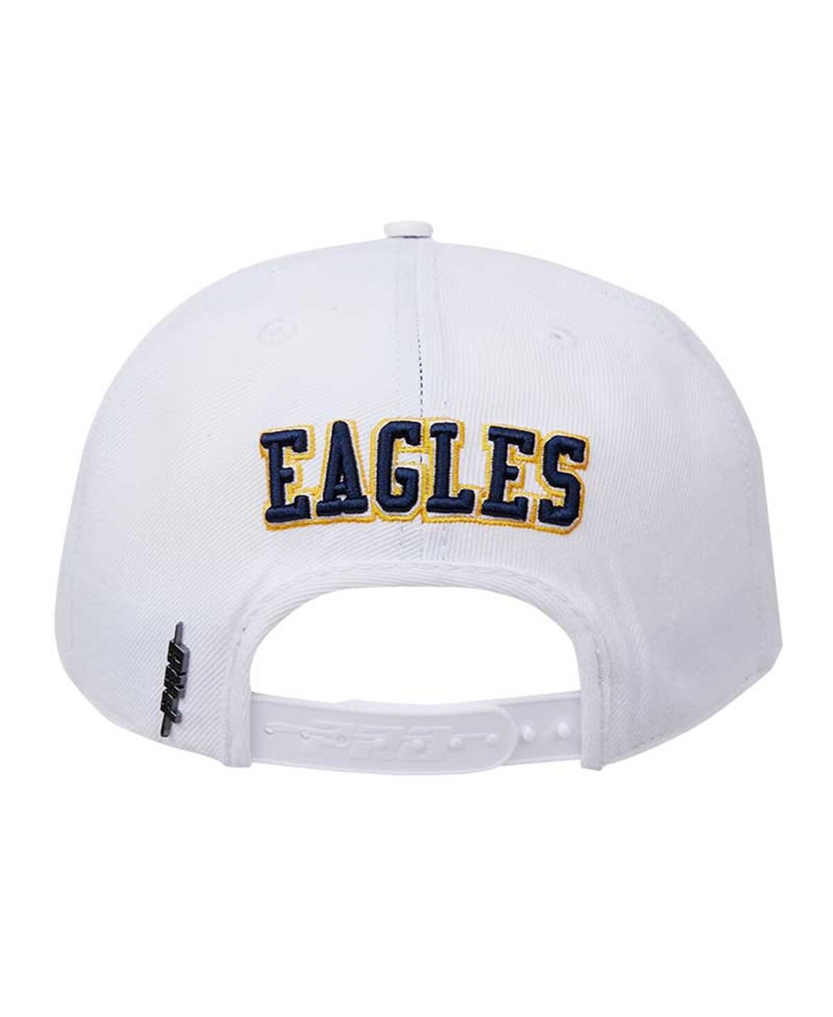 PRO STANDARD MEN'S PRO STANDARD WHITE COPPIN STATE EAGLES EVERGREEN WOOL SNAPBACK HAT 