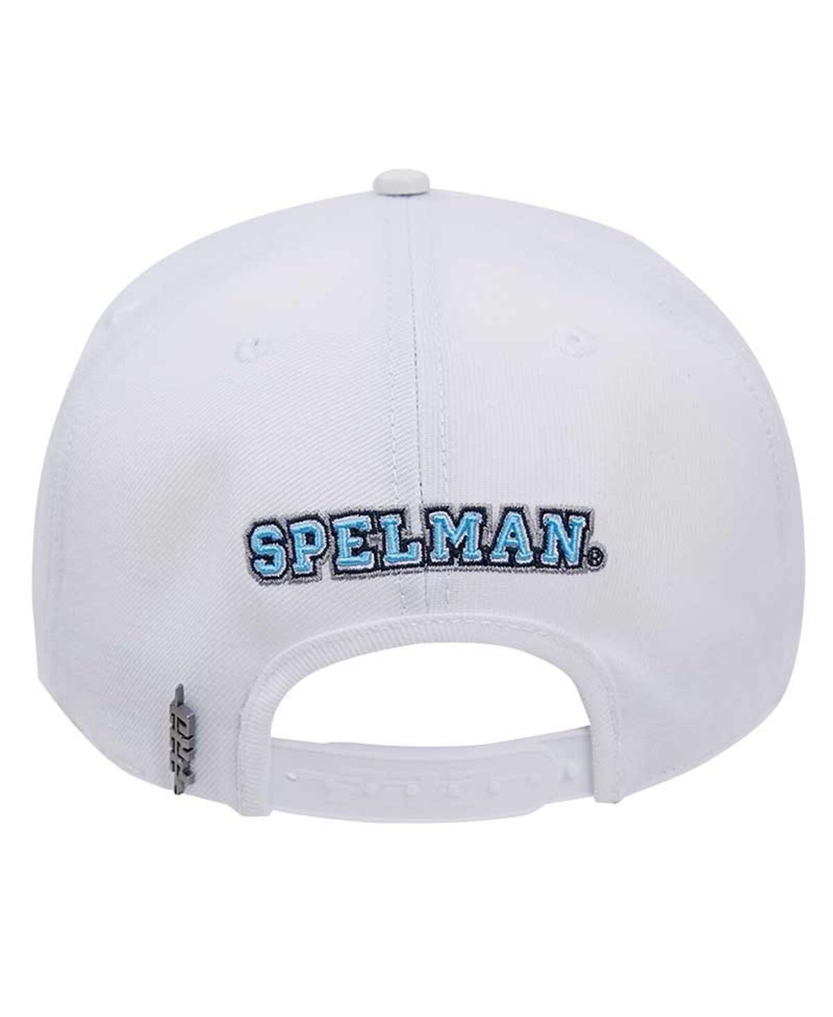 PRO STANDARD MEN'S PRO STANDARD WHITE SPELMAN COLLEGE JAGUARS EVERGREEN WOOL SNAPBACK HAT 