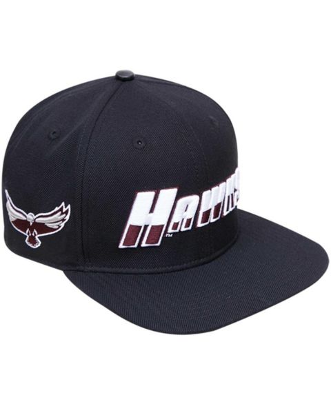 Мужская кепка Pro Standard Black Maryland Eastern Shore Hawks Arch Over Logo Evergreen Snapback Hat