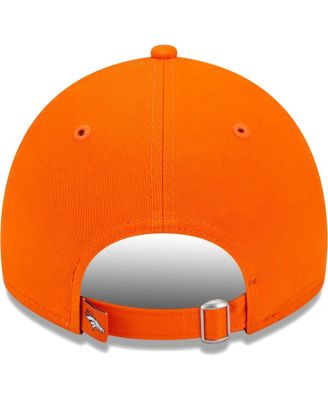 Women's Orange Denver Broncos Leaves 9TWENTY Adjustable Hat