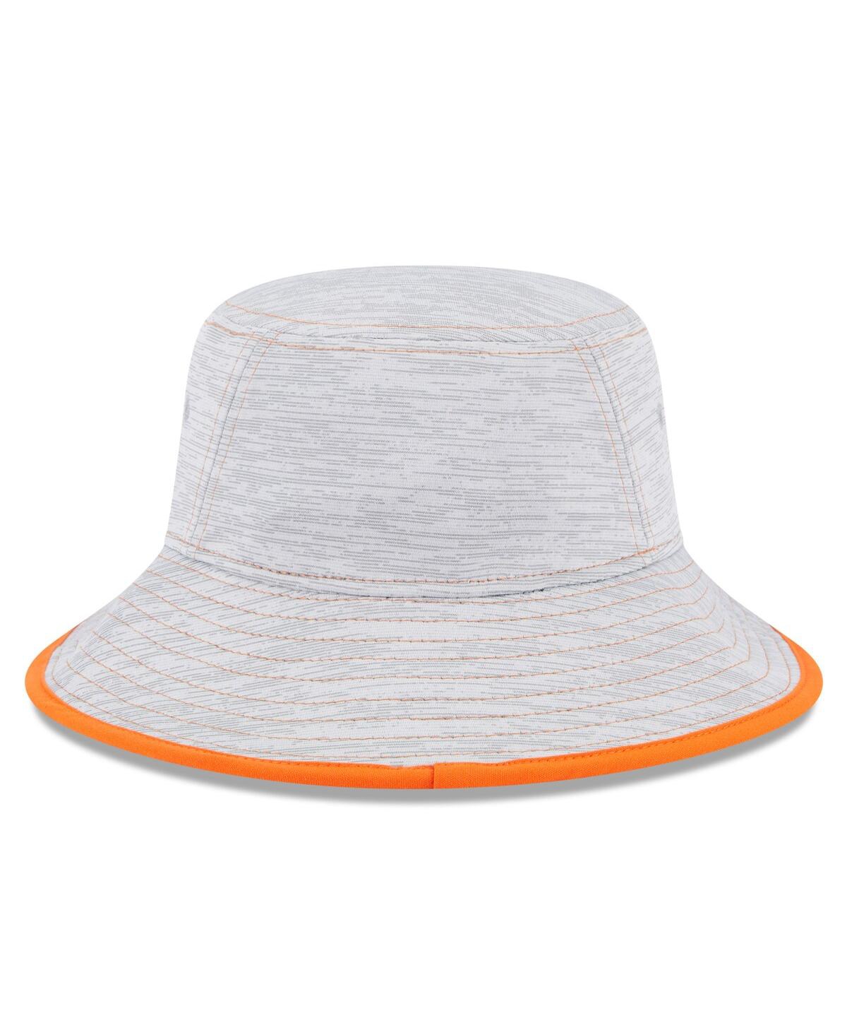Shop New Era Men's  Gray Denver Broncos Game Bucket Hat