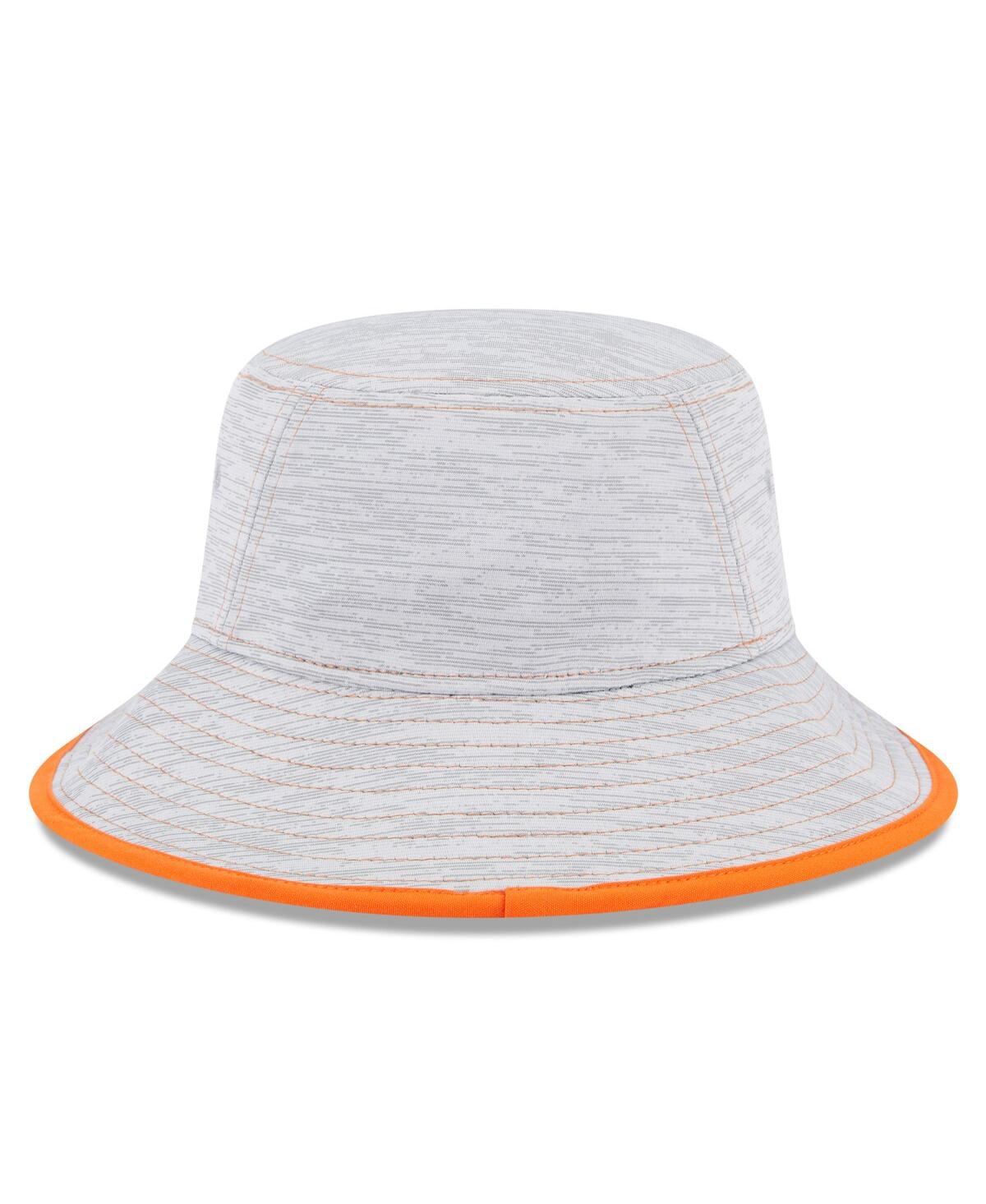 NEW ERA MEN'S NEW ERA GRAY DENVER BRONCOS GAME BUCKET HAT 