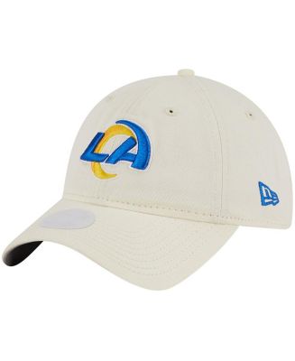 Women's New Era Cream Los Angeles Rams Core Classic 2.0 Adjustable Hat ...