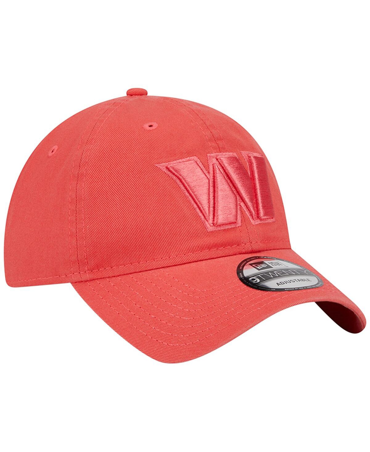 Shop New Era Men's  Red Washington Commanders Core Classic 2.0 Brights 9twenty Adjustable Hat
