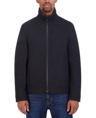 Men's Wool Blend Zip Jacket
