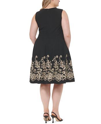 Macy's calvin klein plus size shop dress