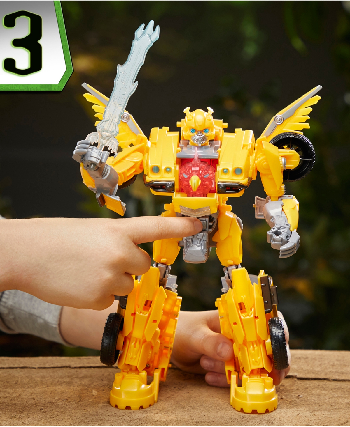 Transformers : Rise Of The Beasts Beast-mode Bumblebee In No Color