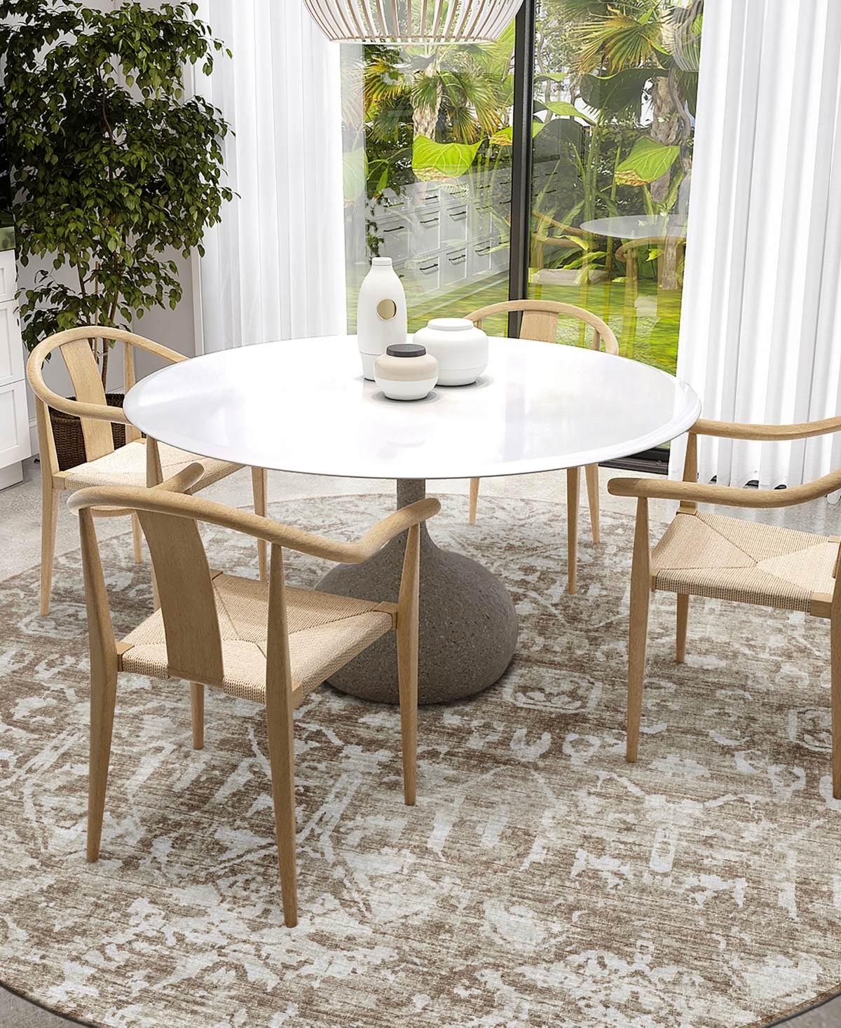 Addison Othello Outdoor Washable AOT31 x Area Rug