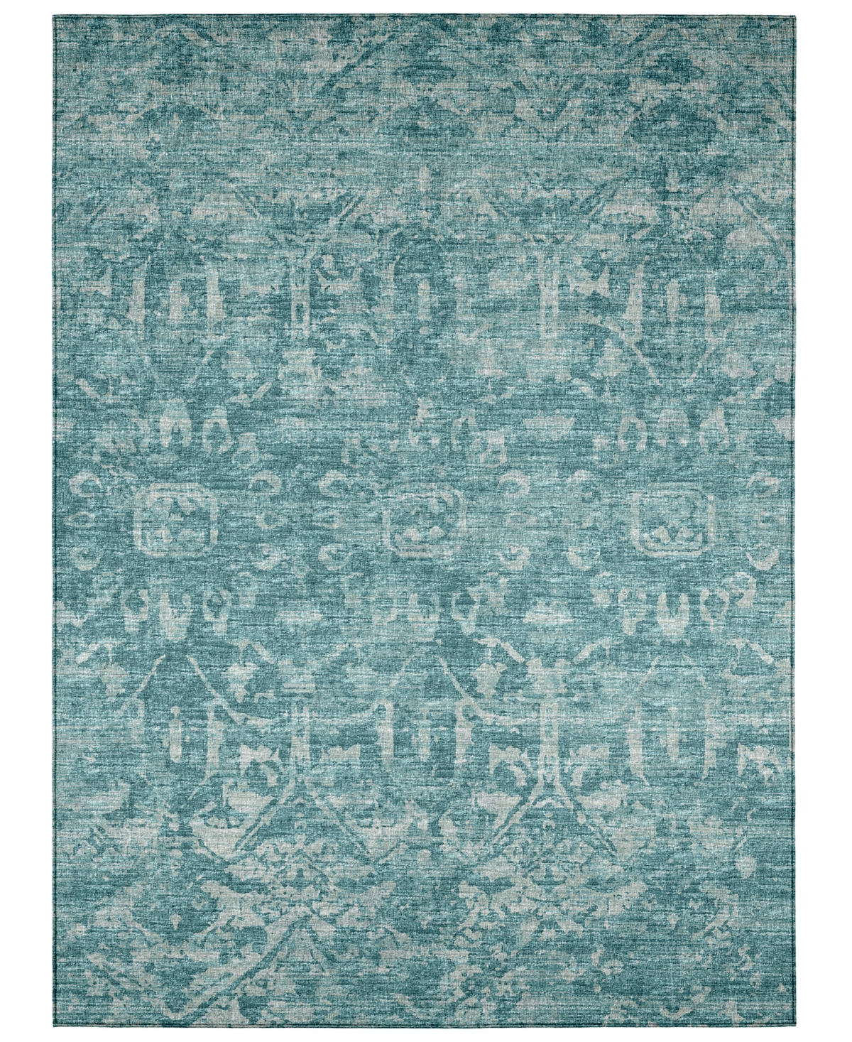 Addison Othello Outdoor Washable AOT31 5' x 7'6in Area Rug - Blue