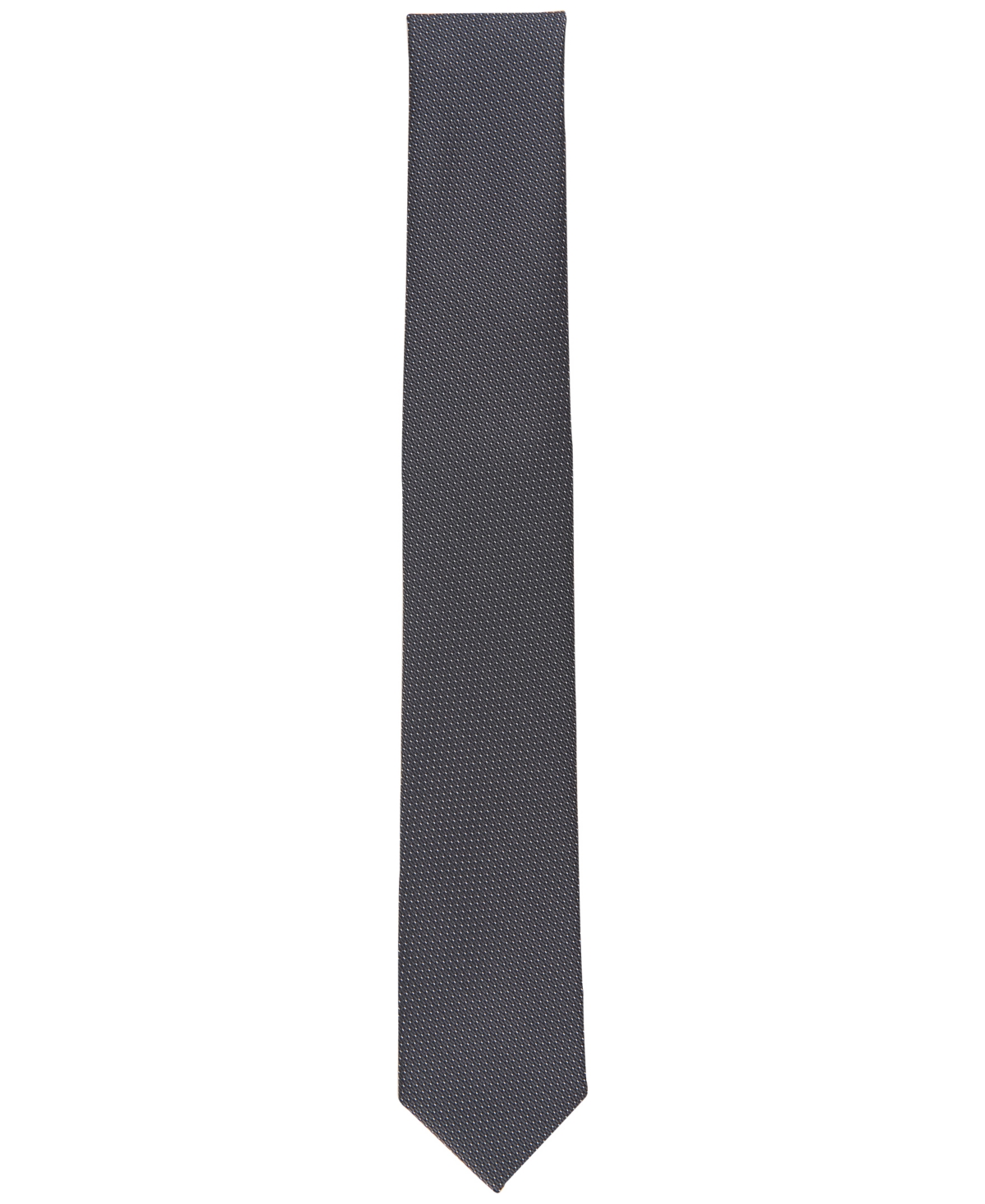 Shop Bar Iii Men's White Pin-dot Tie, Created For Macy's In Black