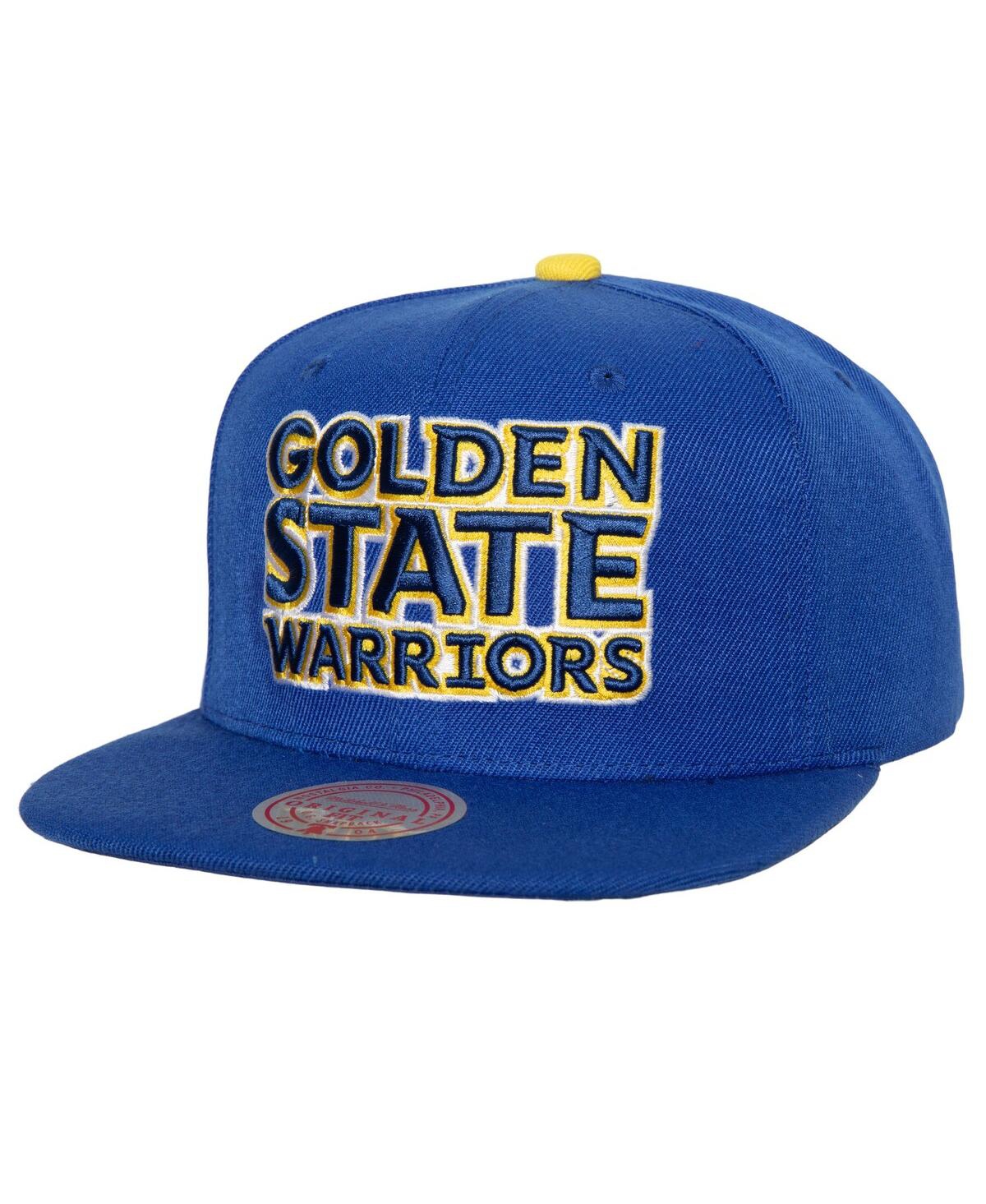 Mitchell & Ness Men's  Royal Golden State Warriors 2013 Nba Draft Commemorative Snapback Hat
