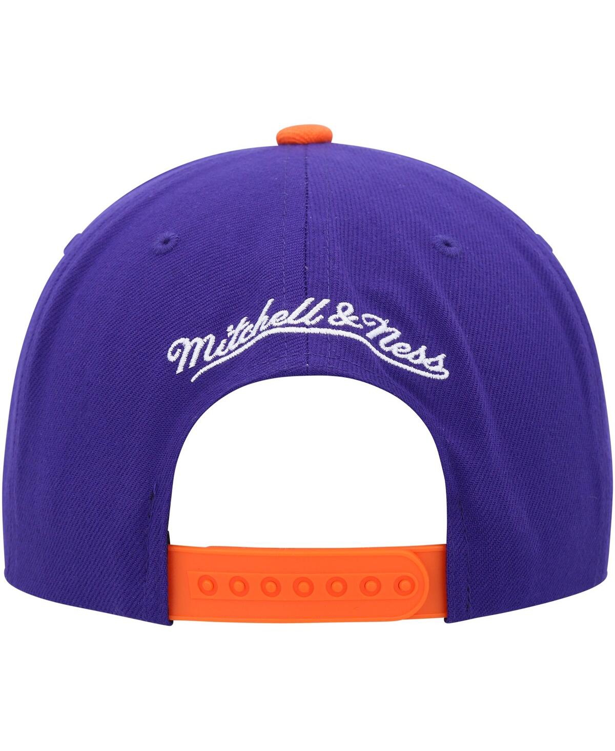 Men's Mitchell & NessPhoenix Suns Soul Cross Check Snapback Hat - Purple