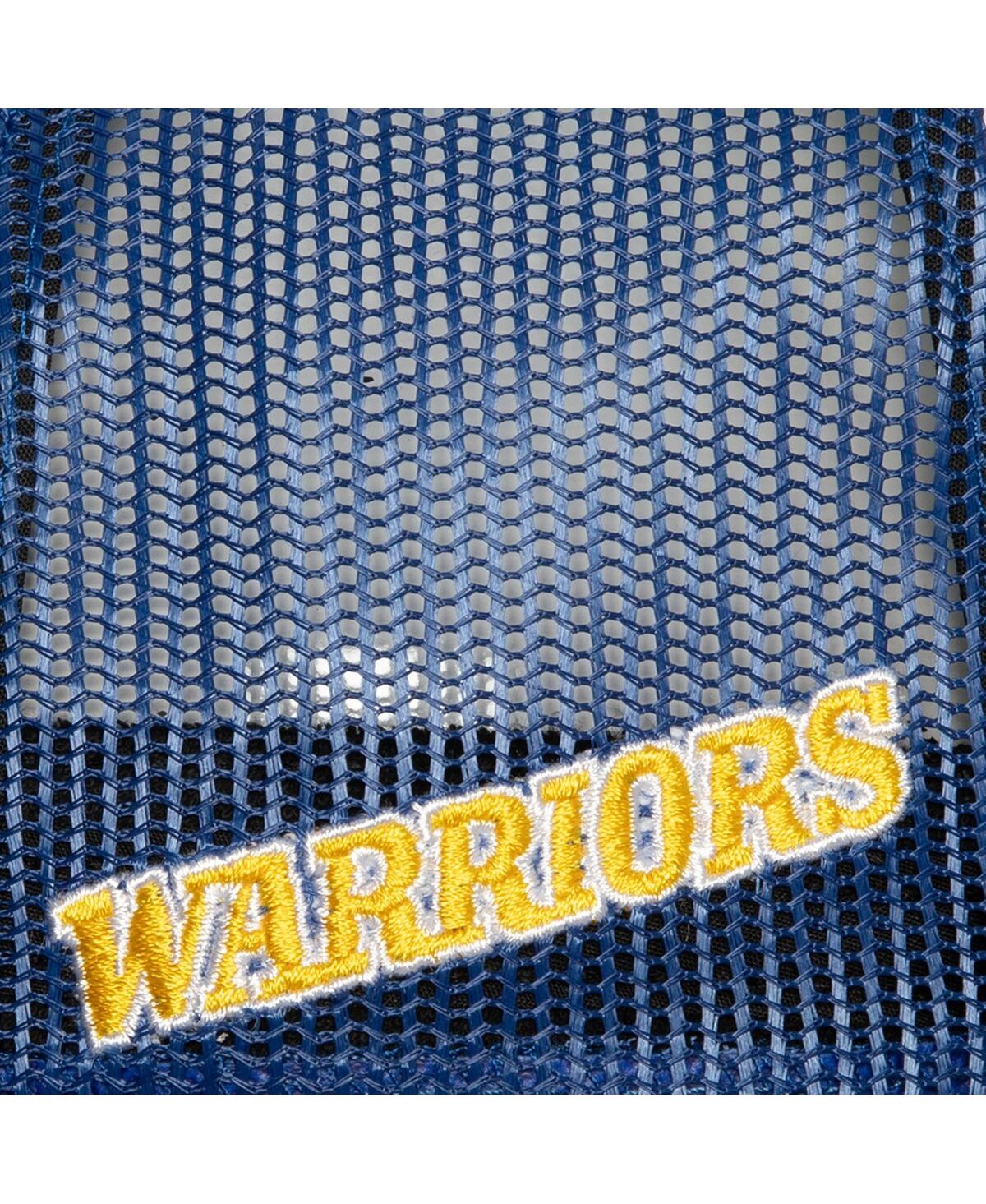Mitchell & Ness Men's  White Golden State Warriors Hardwood Classics Soul Champs Fest Trucker Adjusta In White