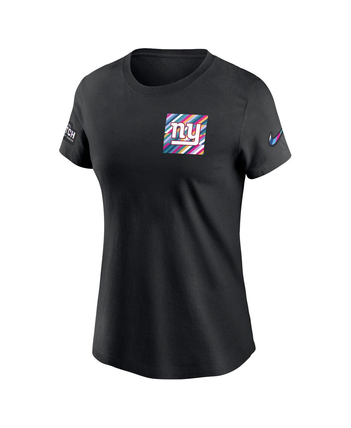 Shop Nike Women's  Black New York Giants 2023 Nfl Crucial Catch Sideline Tri-blend T-shirt