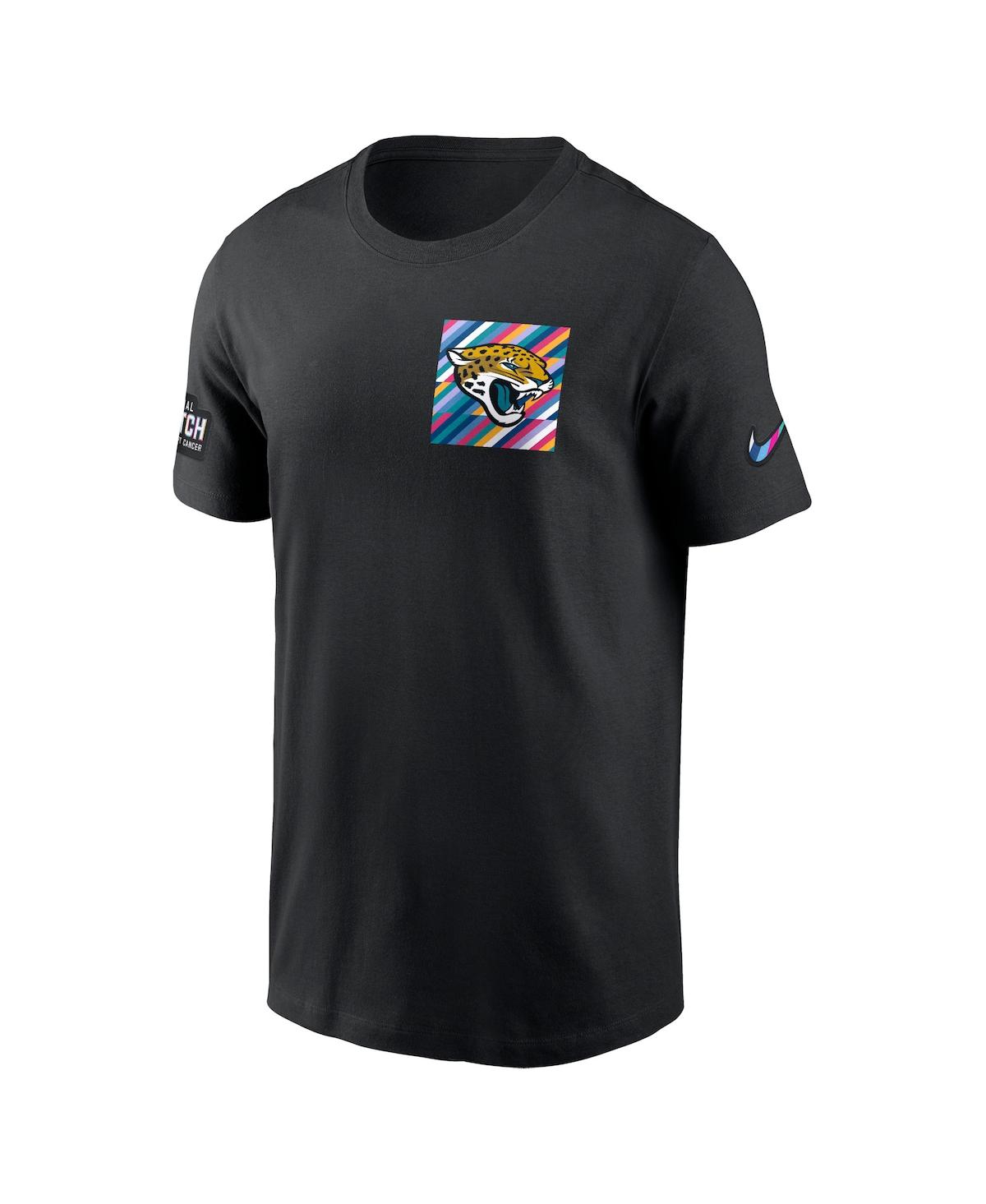 Nike Men's  Black Jacksonville Jaguars 2023 Nfl Crucial Catch Sideline Tri-blend T-shirt In Black