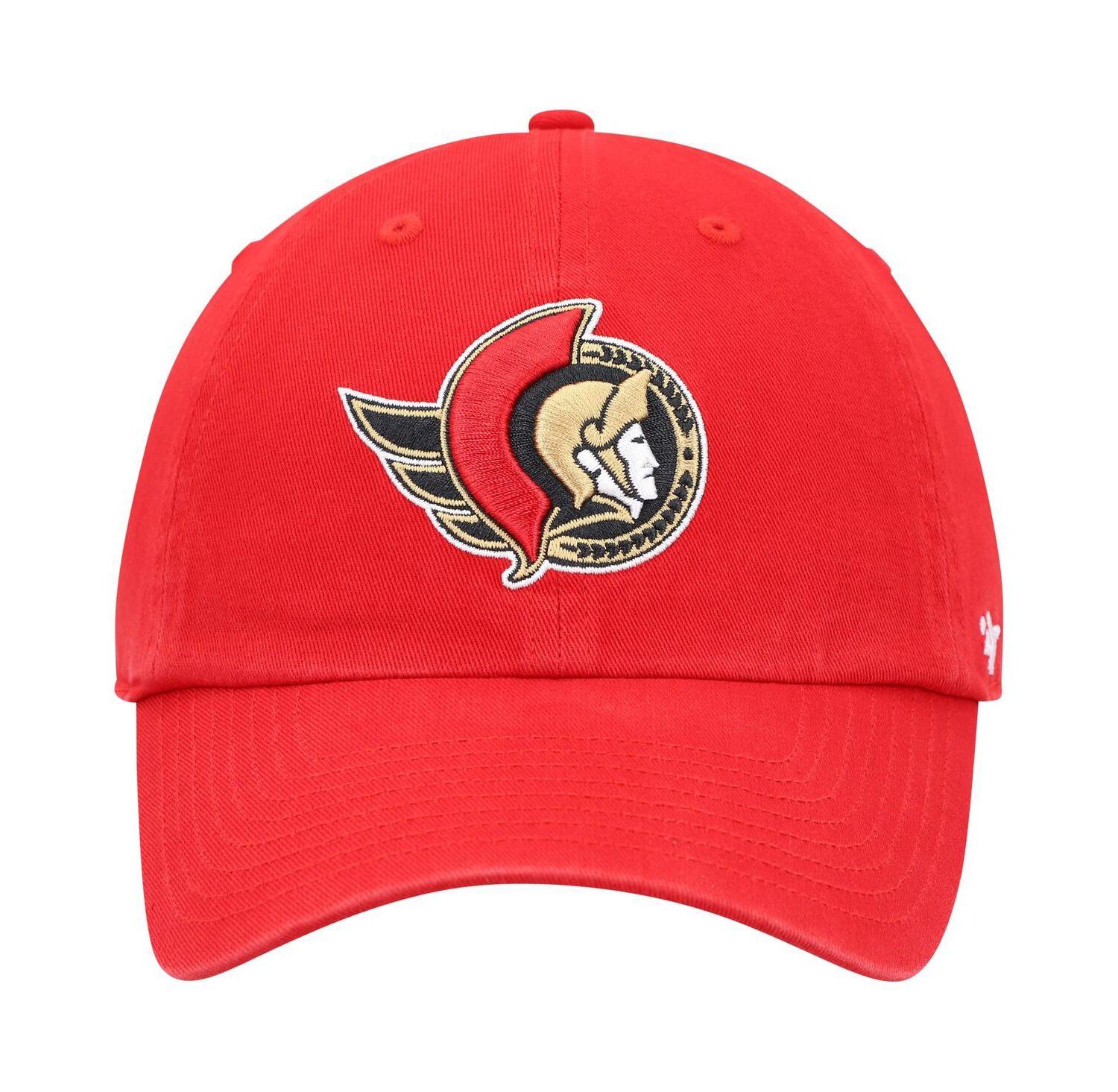 Men's Red Ottawa Senators Team Clean Up Adjustable Hat