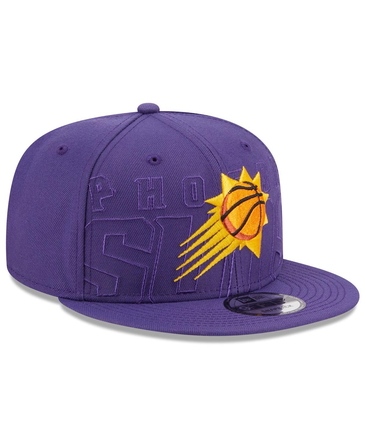 Shop New Era Men's  Purple Phoenix Suns 2023 Nba Draft 9fifty Snapback Hat