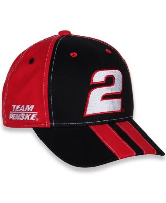 Youth Boys and Girls Black, Red Austin Cindric Big Number Adjustable Hat