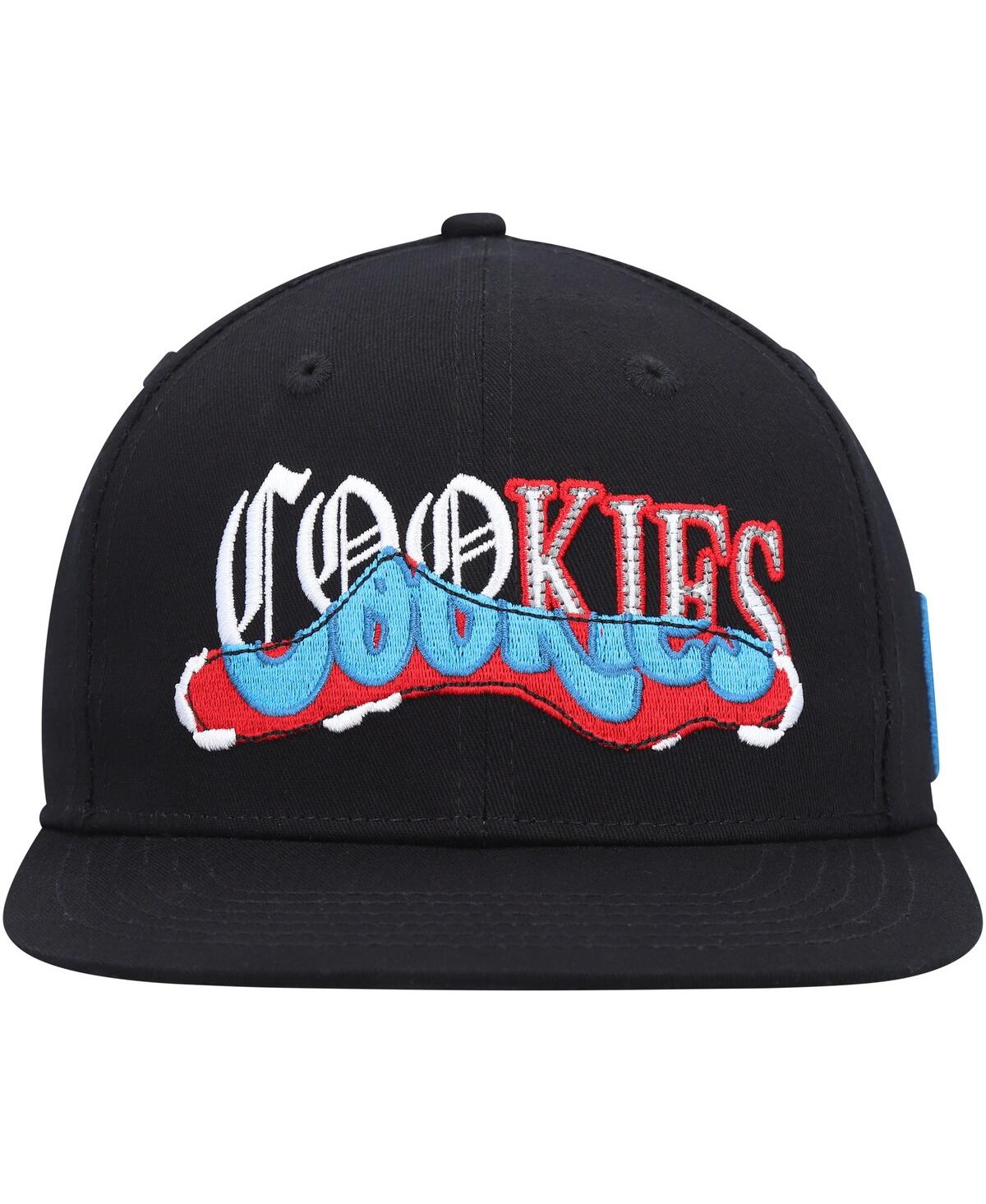 Shop Cookies Men's  Black Upper Echelon Snapback Hat